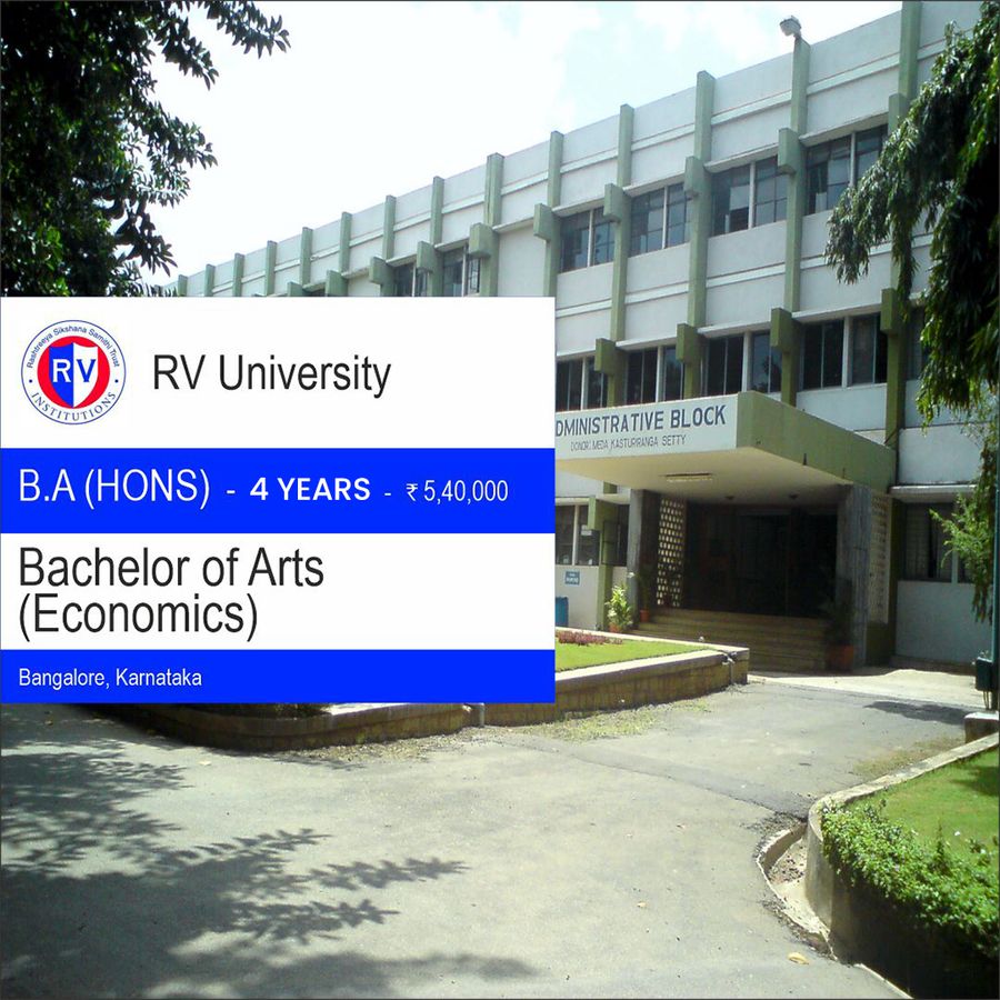 Bachelor of Arts (B.A) (Hons) Economics at RV University, Bangalore, Bengaluru/Bangalore